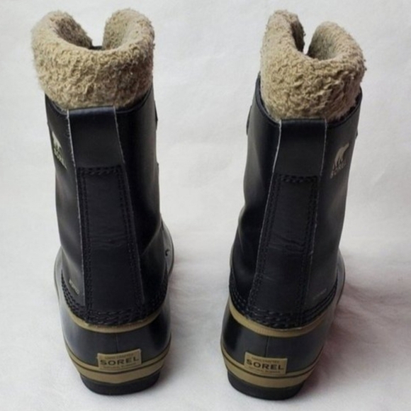 Sorel black waterproof snow boots - Picture 6 of 12